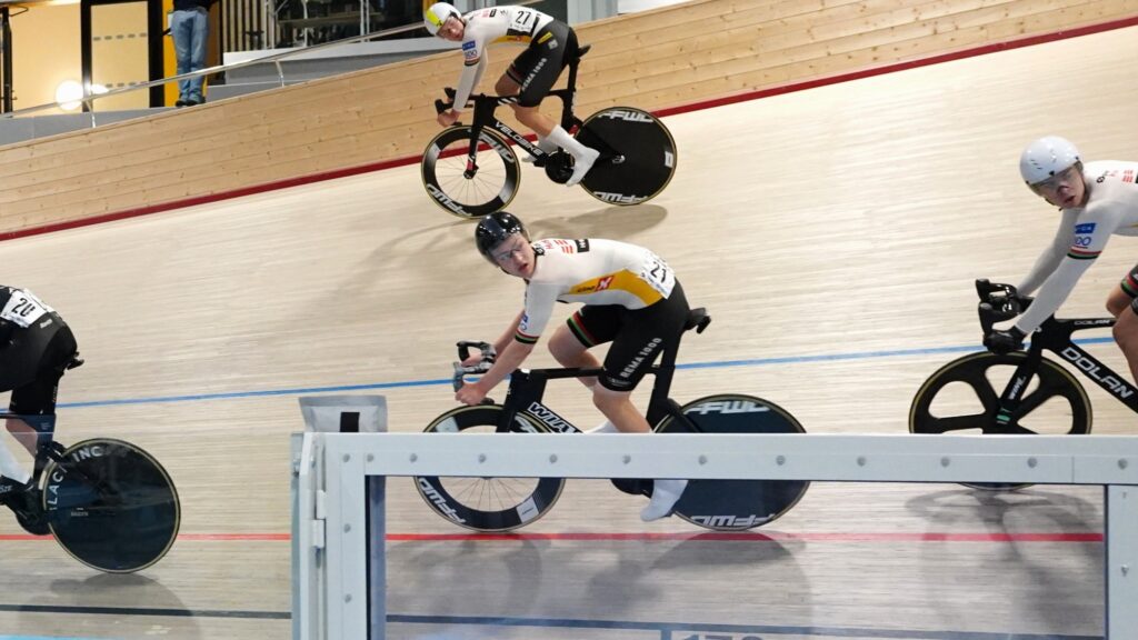 Petter i midten, 2025 NM Velodromen i Asker